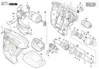 Bosch 3 603 J52 301 Uneo Maxx Cordless Hammer Drill 18 V / Eu Spare Parts